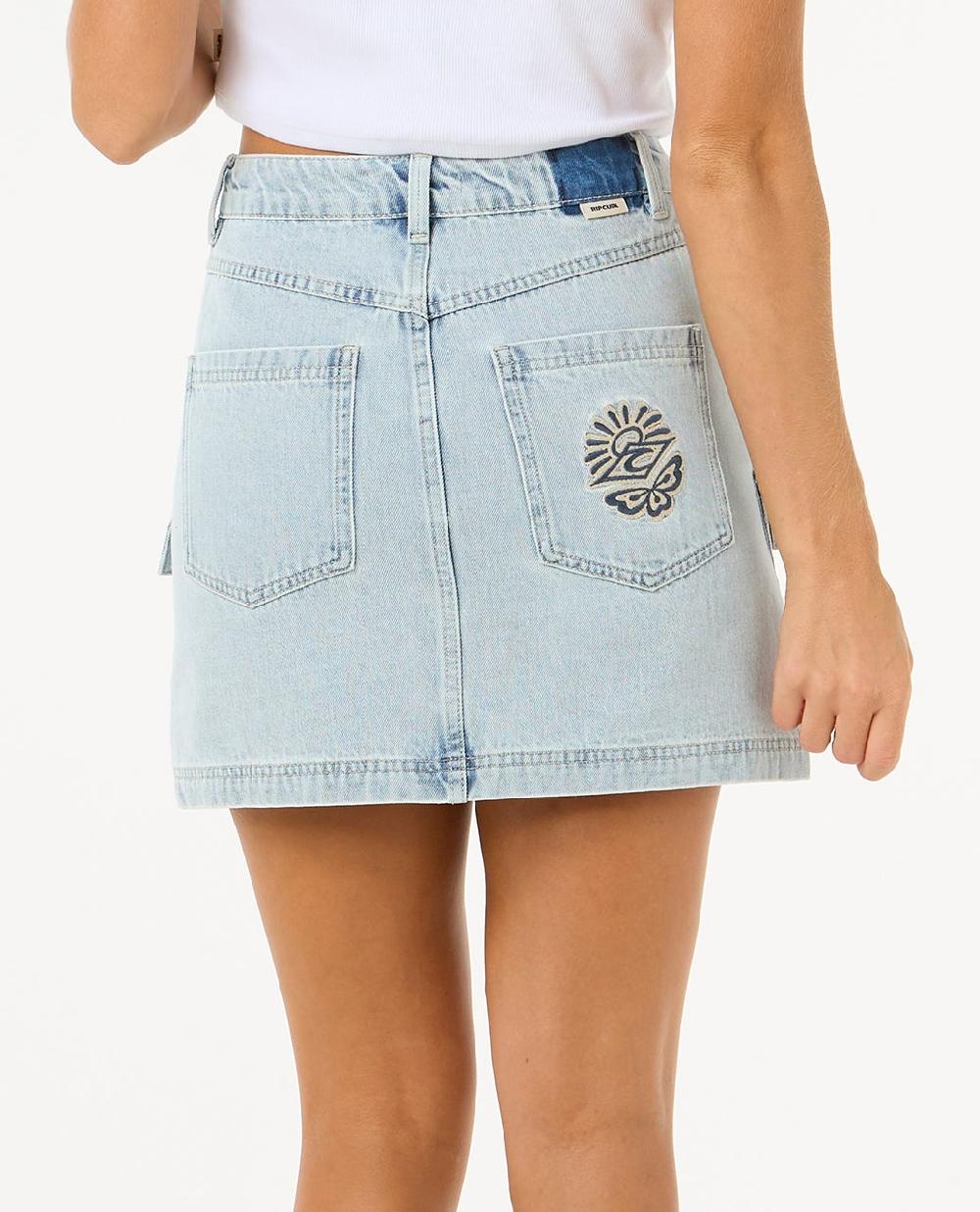 Rip Curl Las Dalias Denim Mini