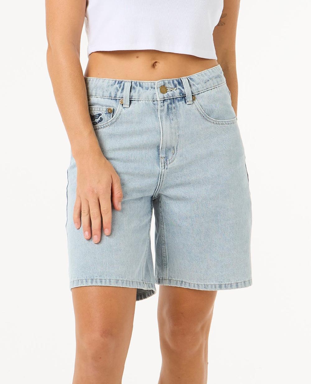 rip curl Las Dalias Relaxed Denim Short