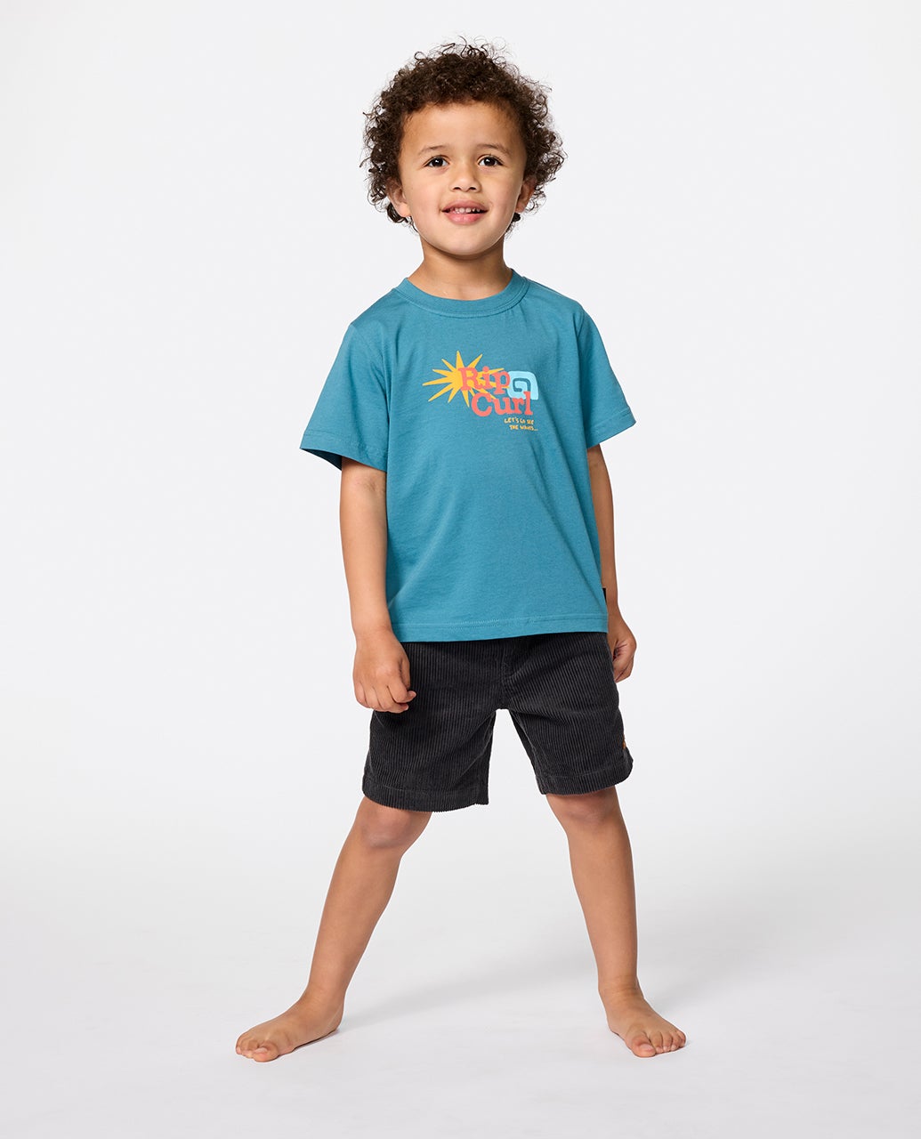 Rip Curl Let's See The Waves Tee - Kids