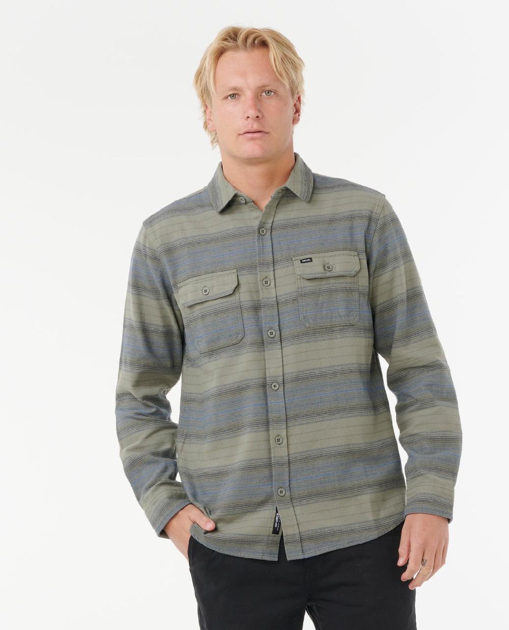 rip curl Line Up Flannel Shirt