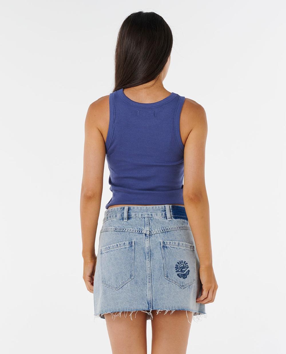 Rip Curl Luxe Surf Ribbed Tank