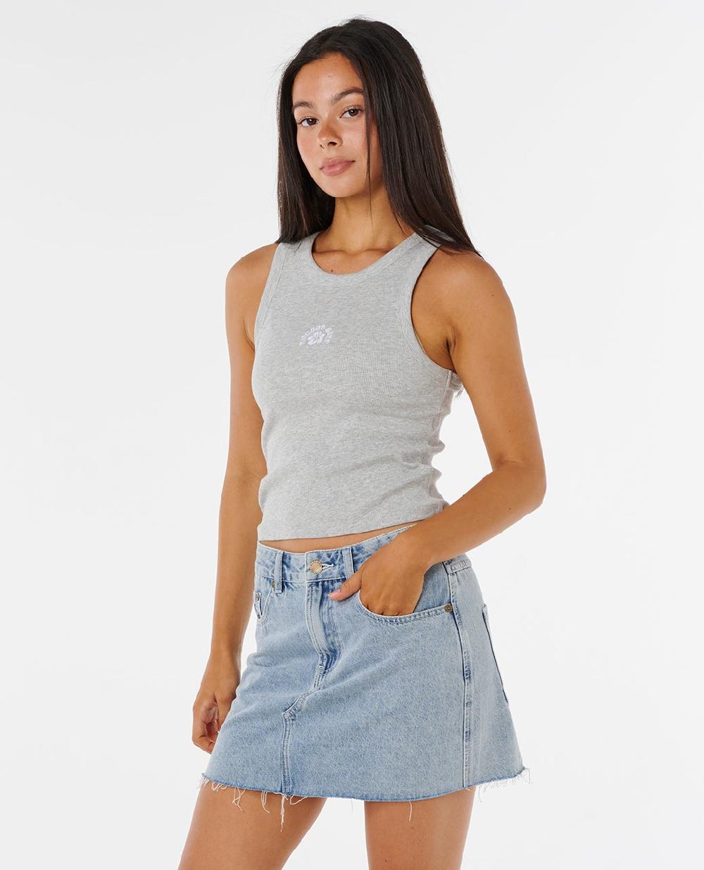 Rip Curl Luxe Surf Ribbed Tank