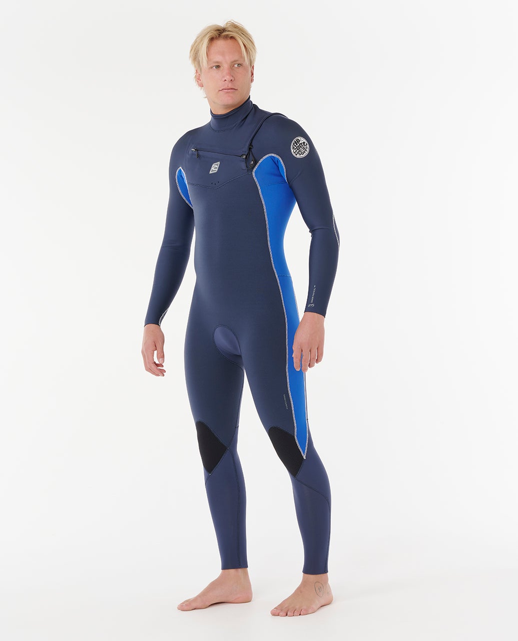 Rip Curl Mens Dawn Patrol 3/2 Chest Zip Wetsuit