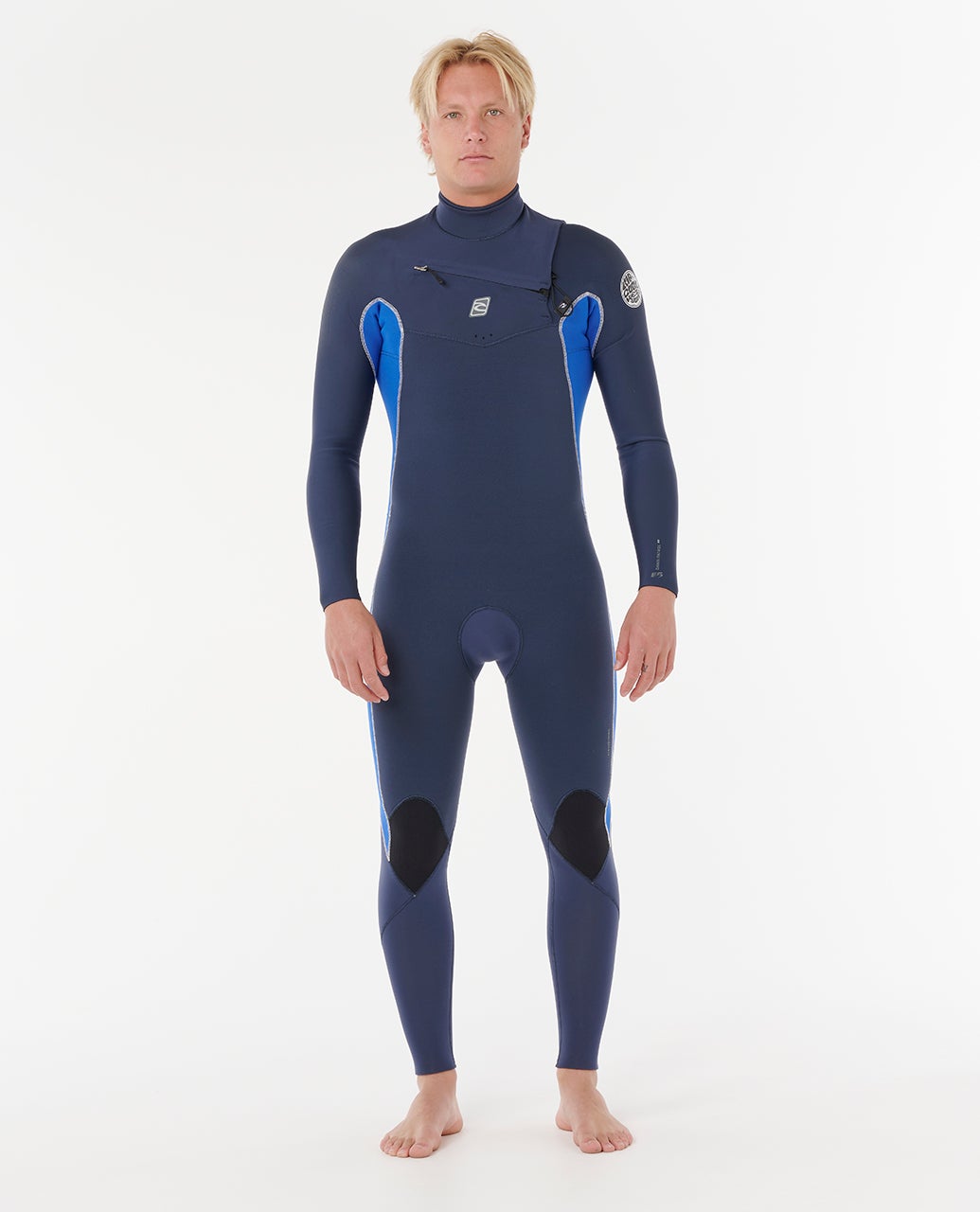rip curl Mens Dawn Patrol 3/2 Chest Zip Wetsuit