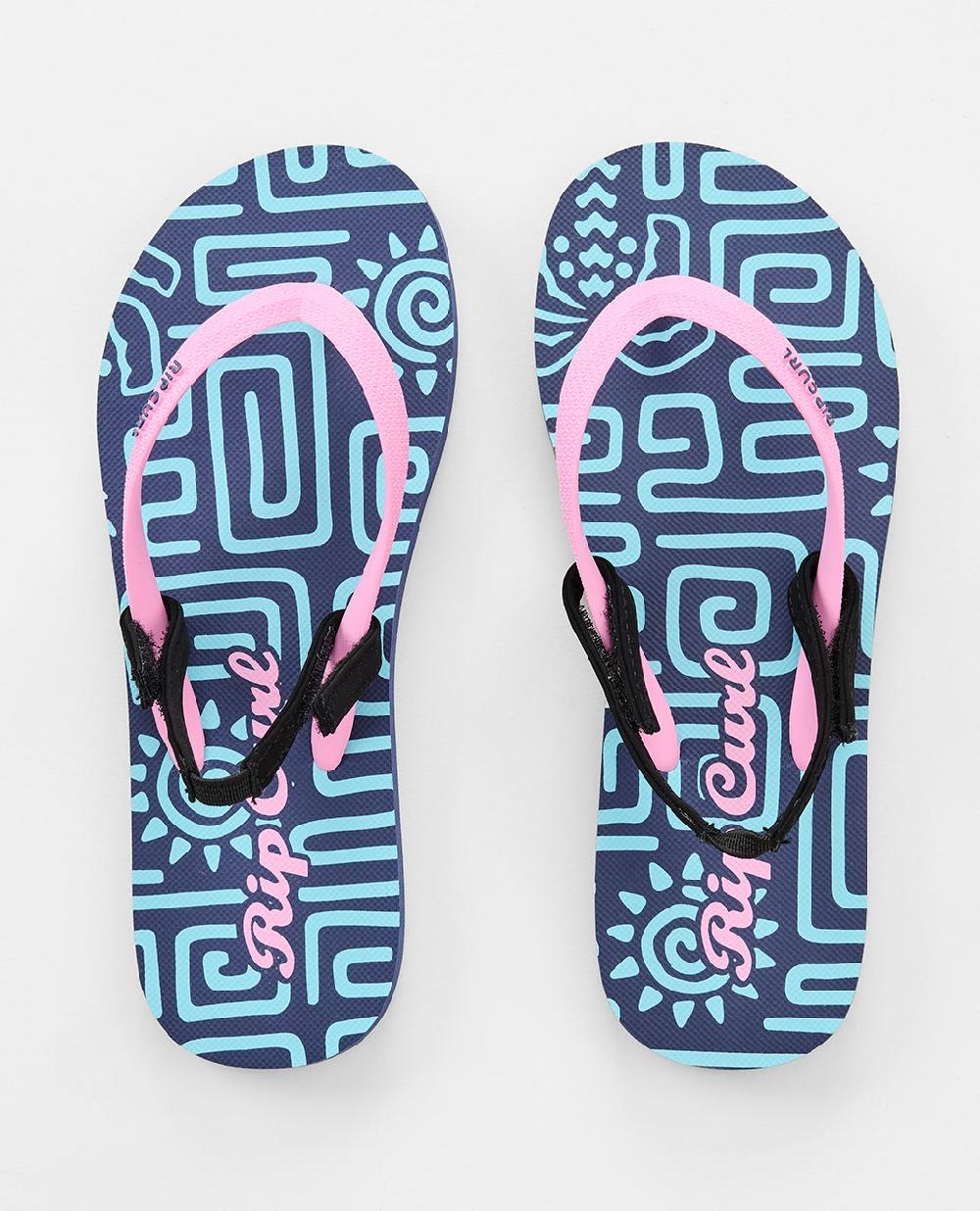 Rip Curl Mixed Bloom Open Toe Sandal - Girls