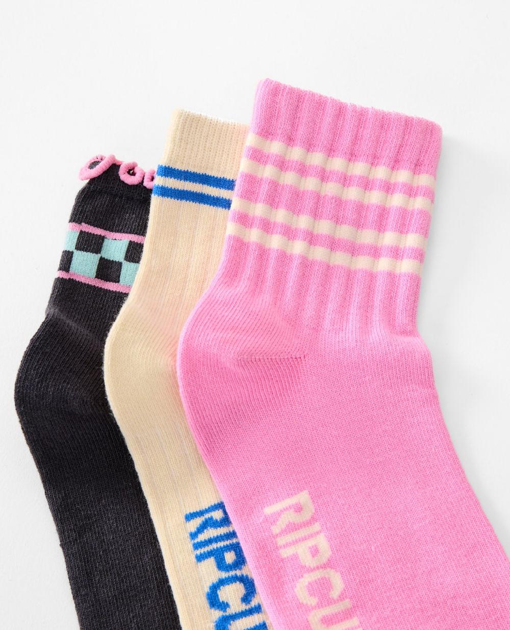 Rip Curl Mixed Socks - 3 Pack