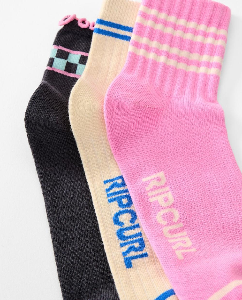 Rip Curl Mixed Socks - 3 Pack