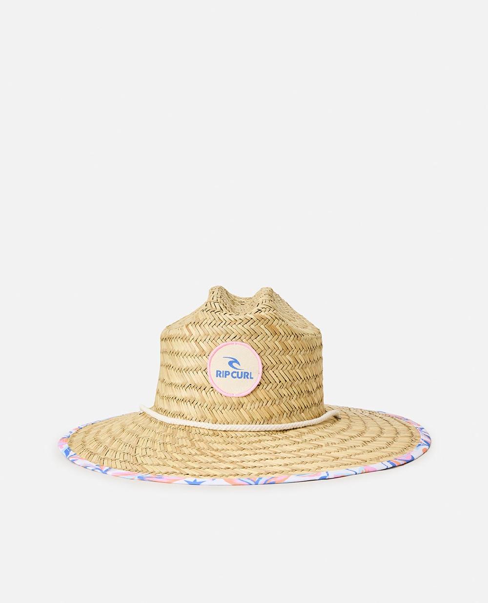 Rip Curl Mixed Straw Sun Hat - Girls