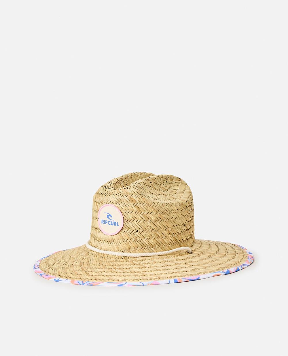 rip curl Mixed Straw Sun Hat - Girls