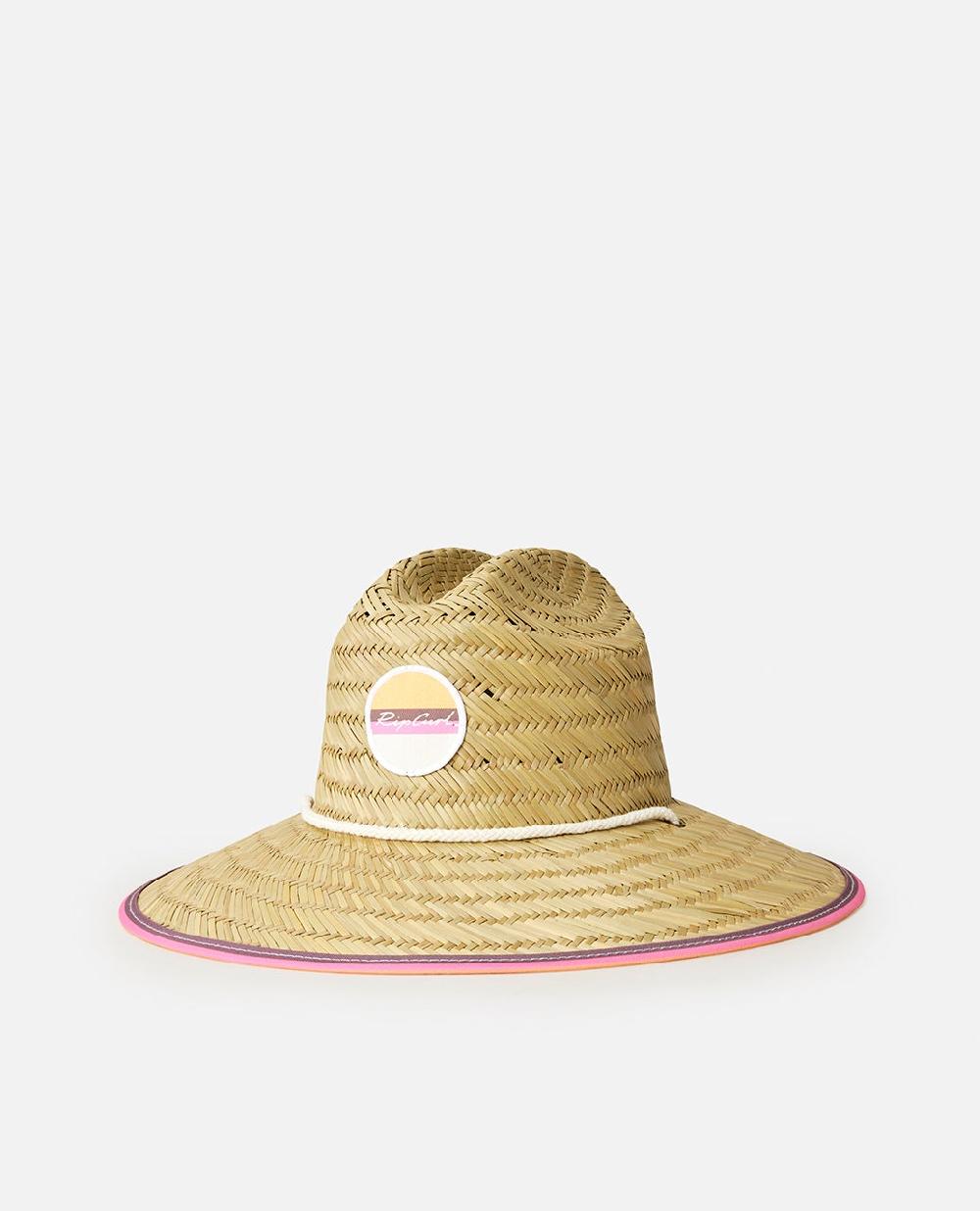 rip curl Mixed Straw Sun Hat - Girls