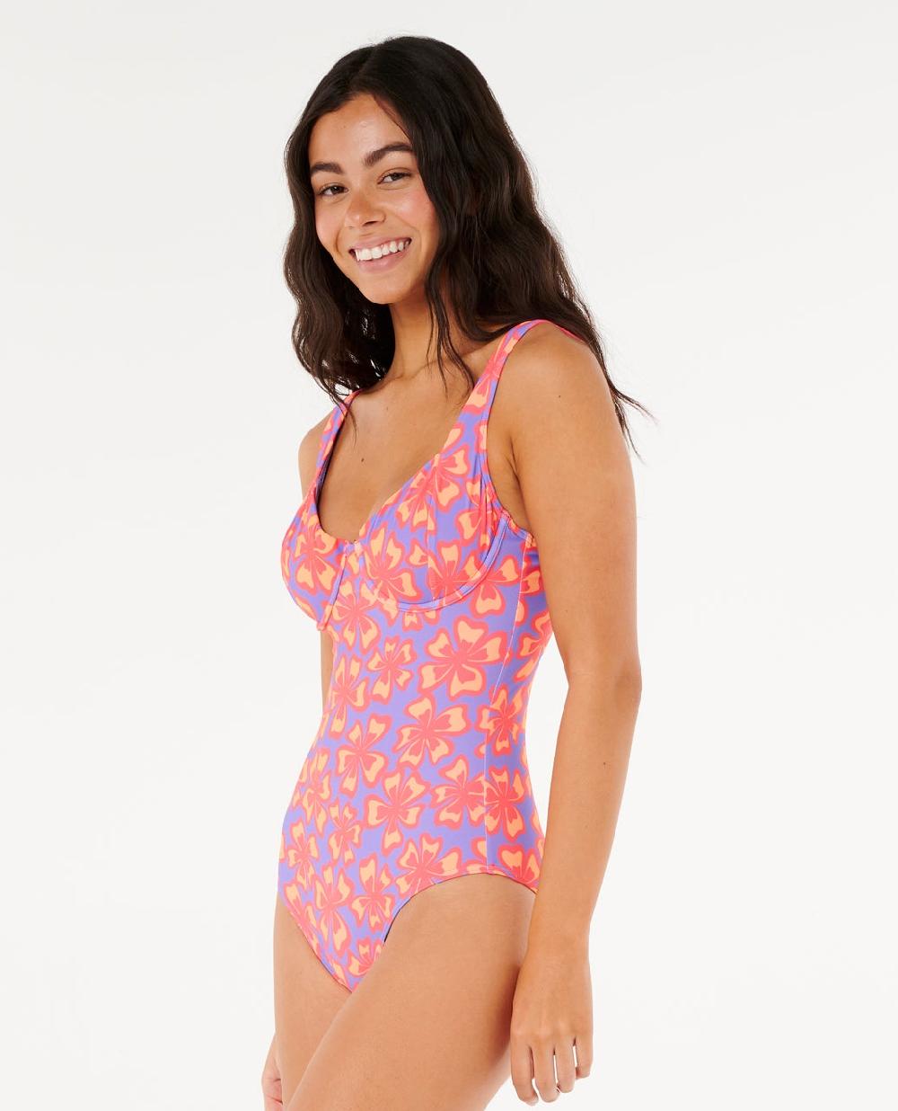 Rip Curl Neon Isles D-DD Good Coverage One Piece