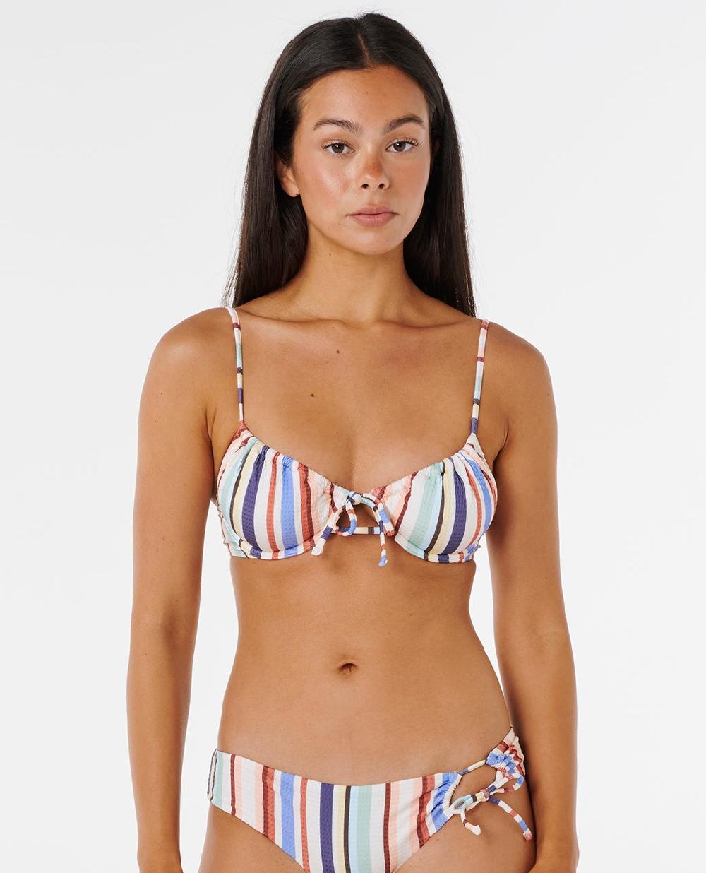 Rip Curl Oceanic Stripe D-DD Bikini Top
