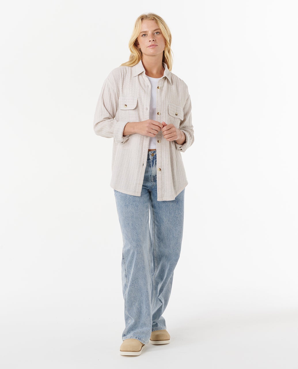 Rip Curl Oceanic Textured Shacket