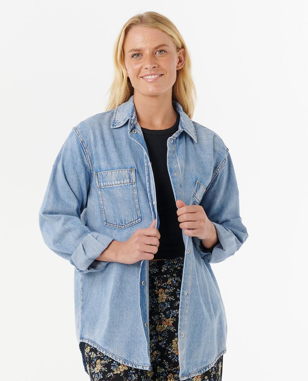 rip curl Pacific Rider Denim Shirt