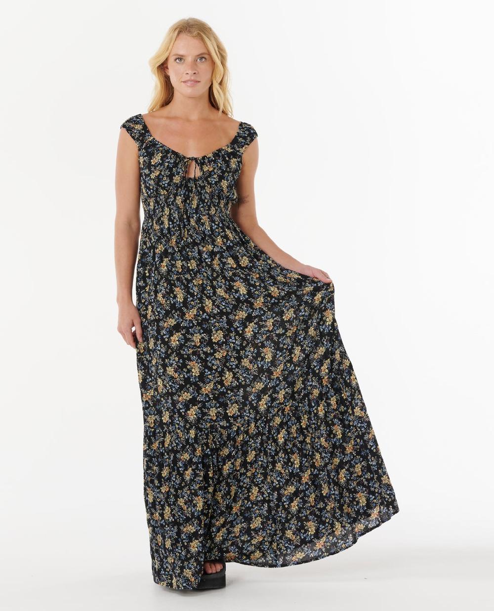 rip curl Pacific Rider Ditsy Maxi Dress