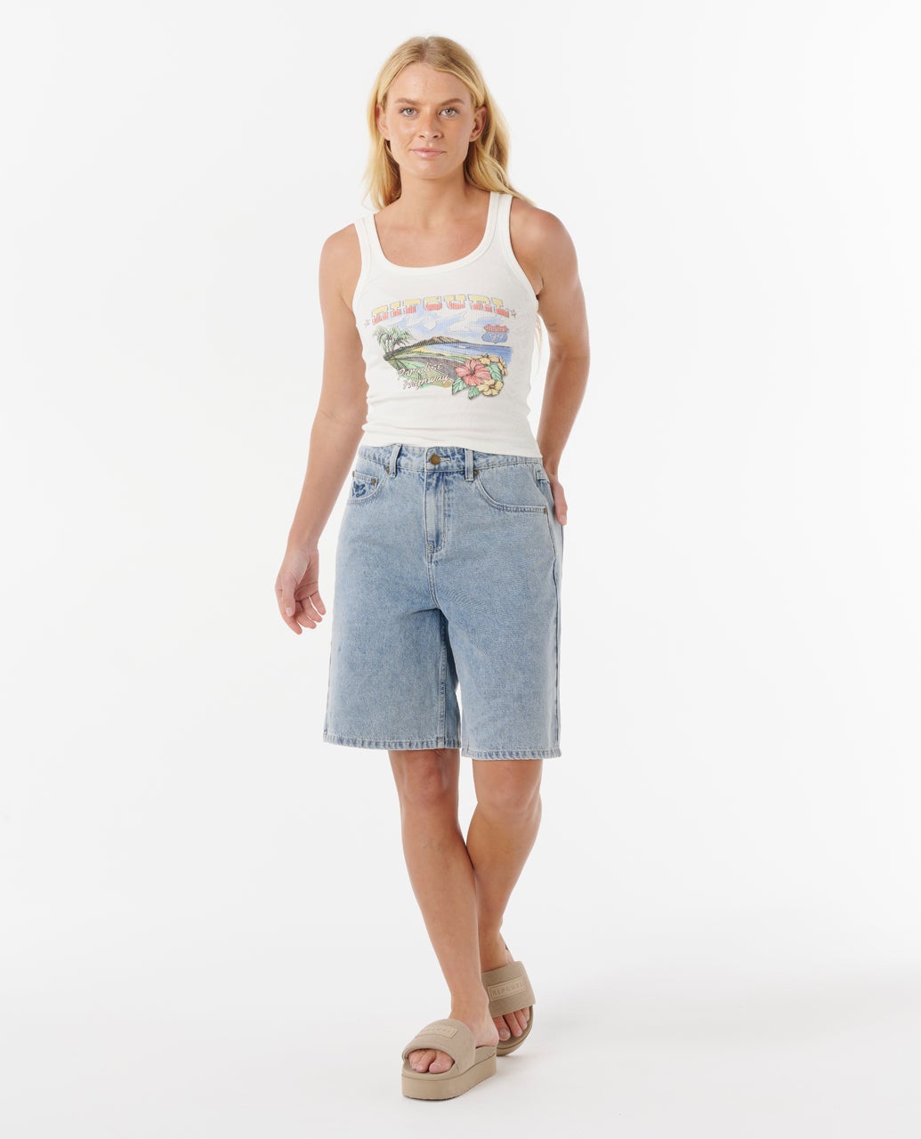 Rip Curl Pacific Rider Ribbed Tank