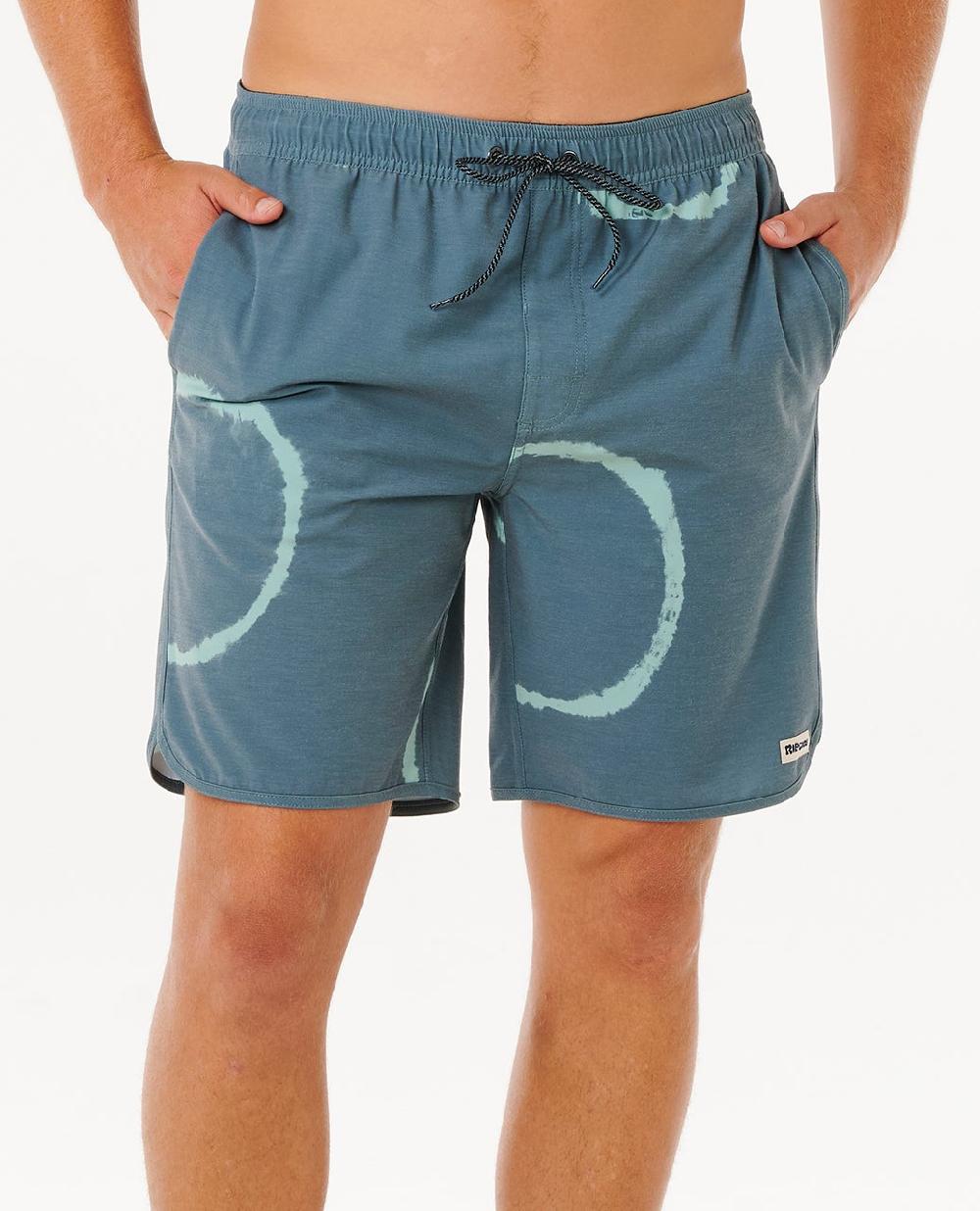 rip curl Pacific Rinse Dye Volley Boardshort