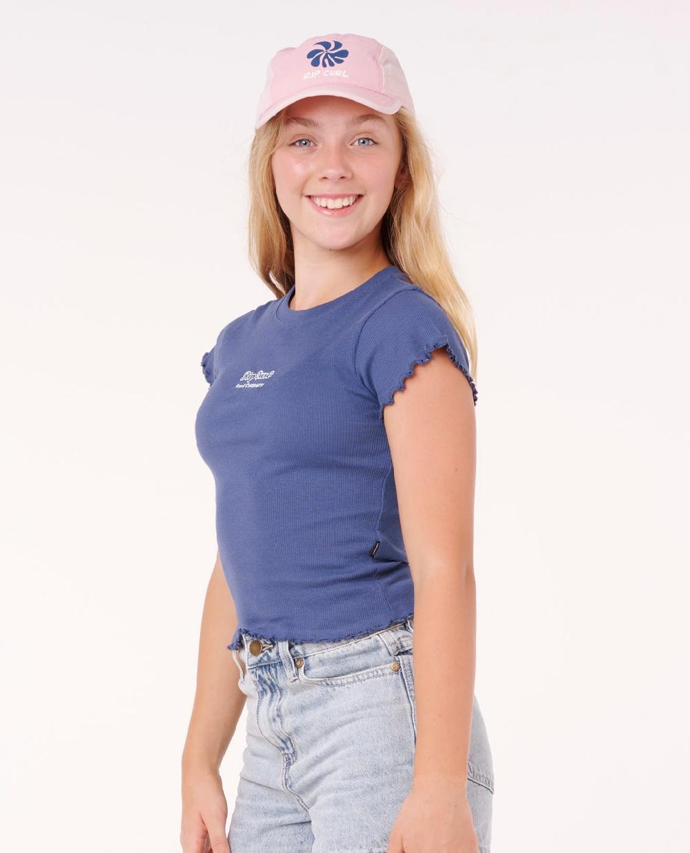 Rip Curl Paradise Club Rib Tee - Kids