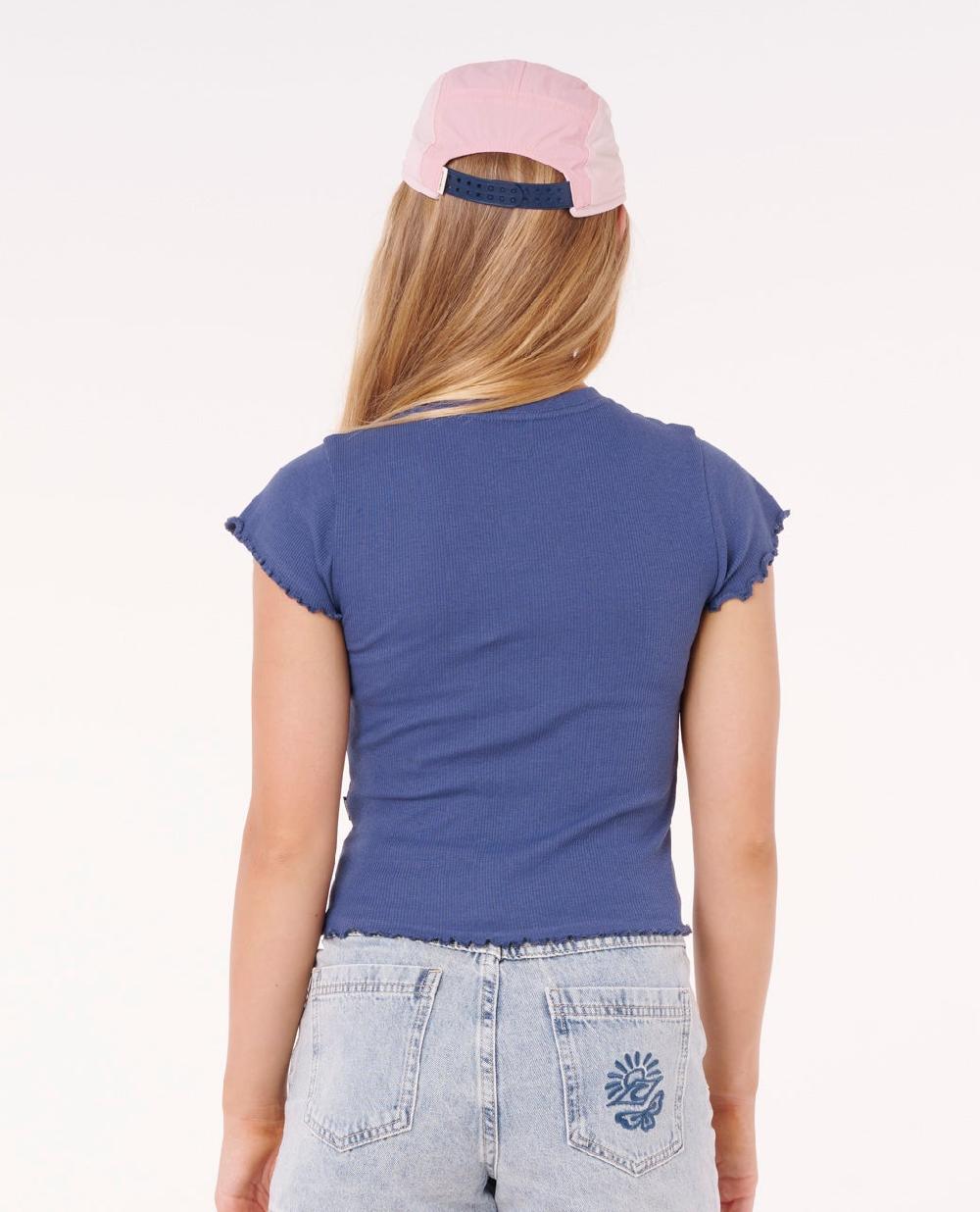 Rip Curl Paradise Club Rib Tee - Kids