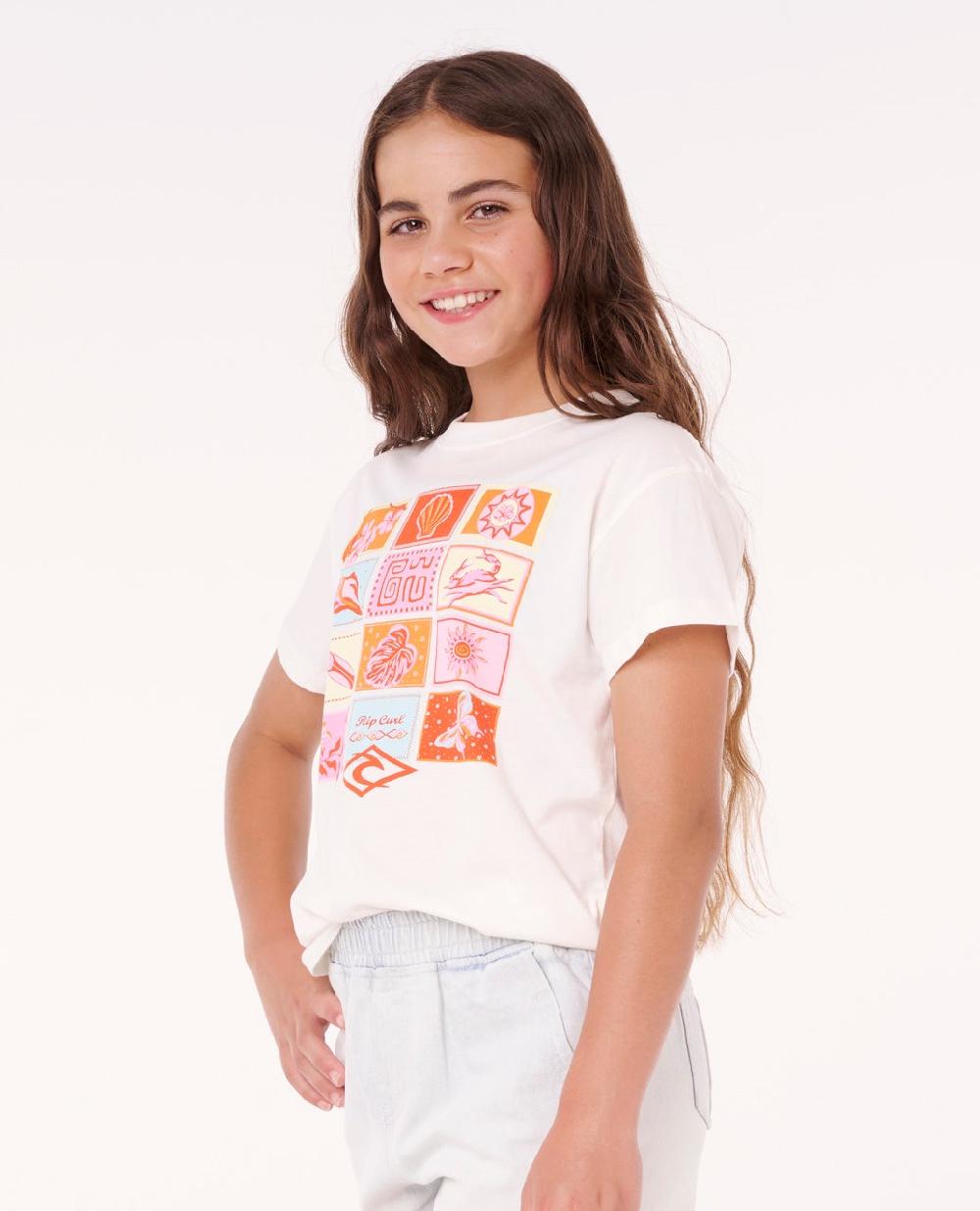Rip Curl Paradise Club Summer Tee - Kids