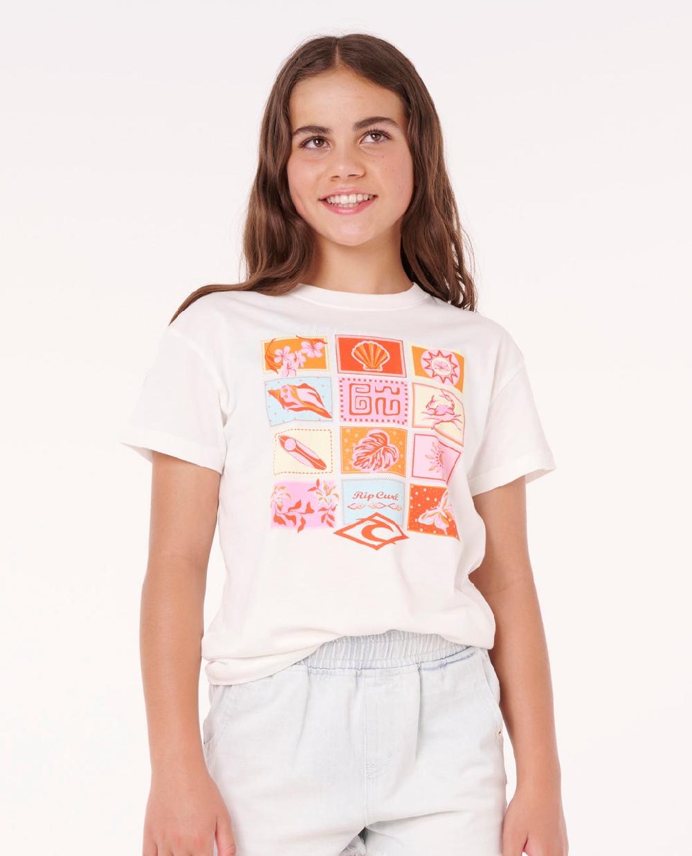 rip curl Paradise Club Summer Tee - Kids