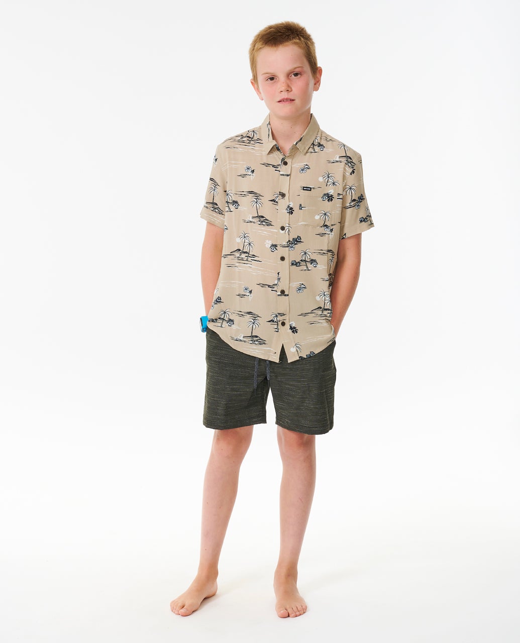 Rip Curl Party Shack Short Sleeve Shirt - Kids