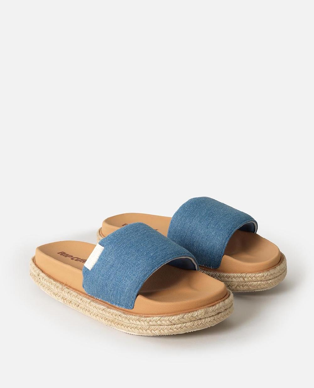 rip curl Premium Surf Bloom Espadrille Slides