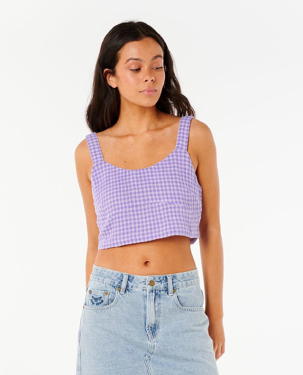 rip curl Premium Surf Check Crop
