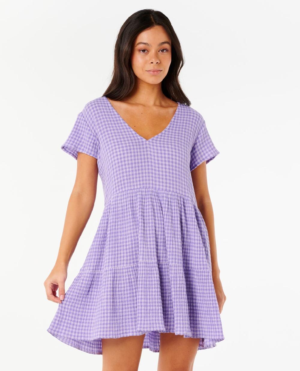 rip curl Premium Surf Check Dress