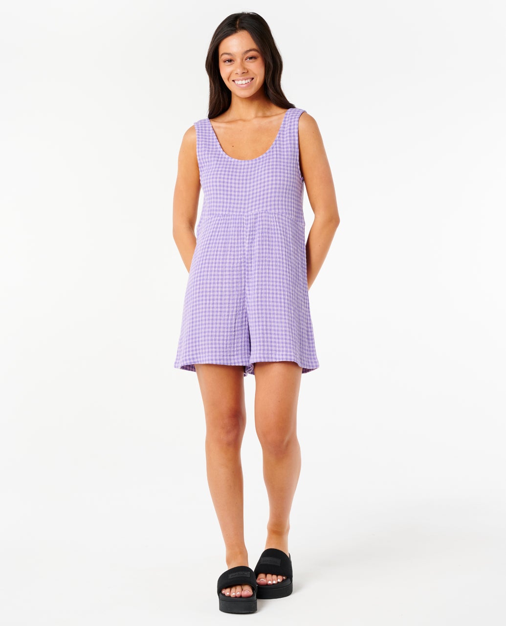 rip curl Premium Surf Check Romper