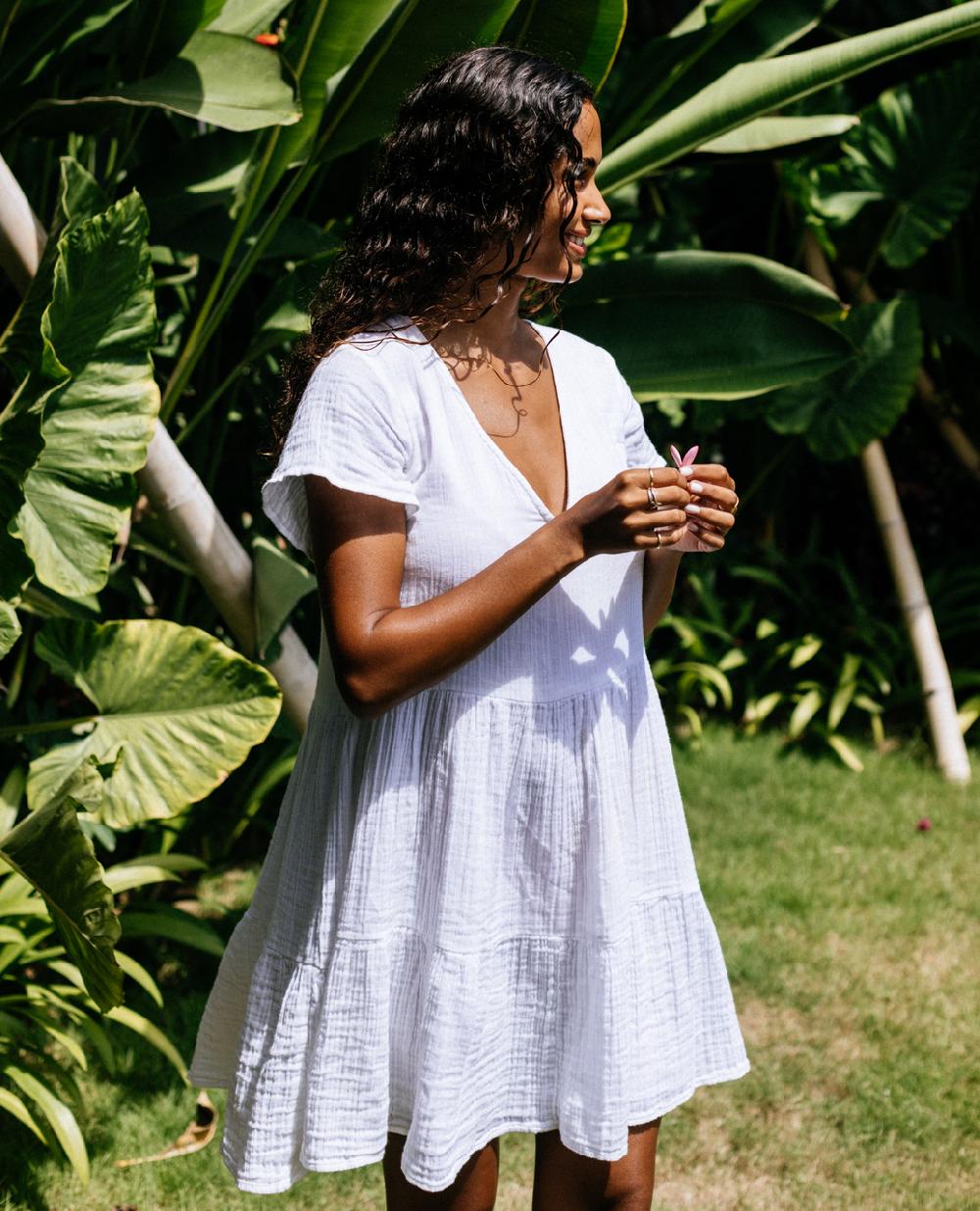 rip curl Premium Surf Short Sleeve Dress