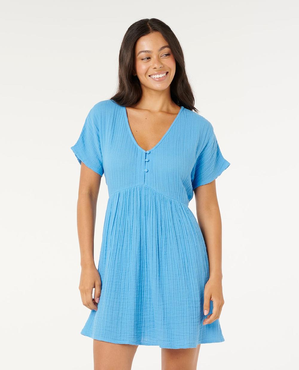 rip curl Premium Surf Short Sleeve Dress