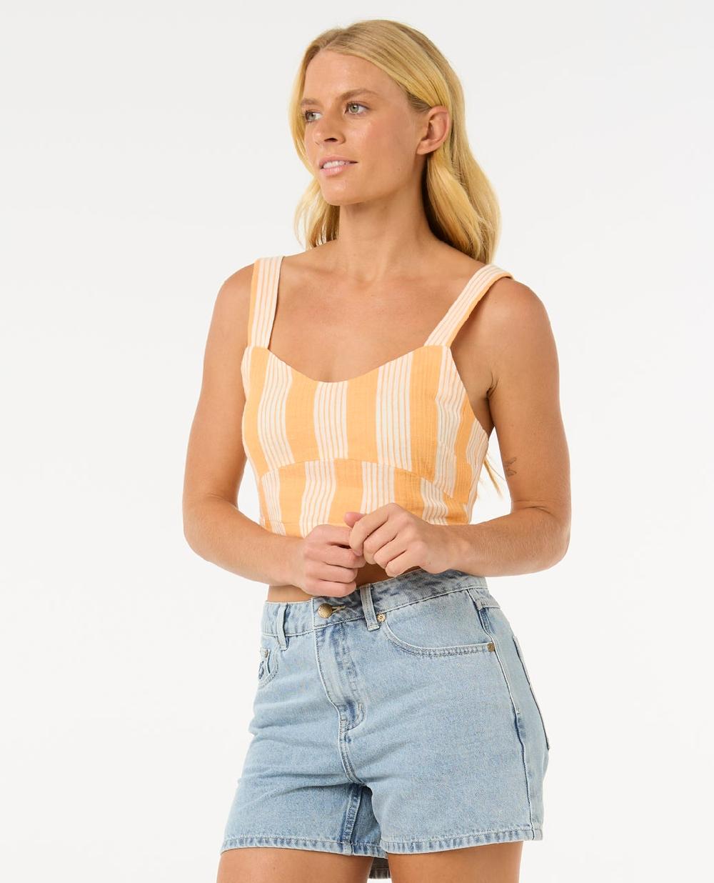 Rip Curl Premium Surf Stripe Crop