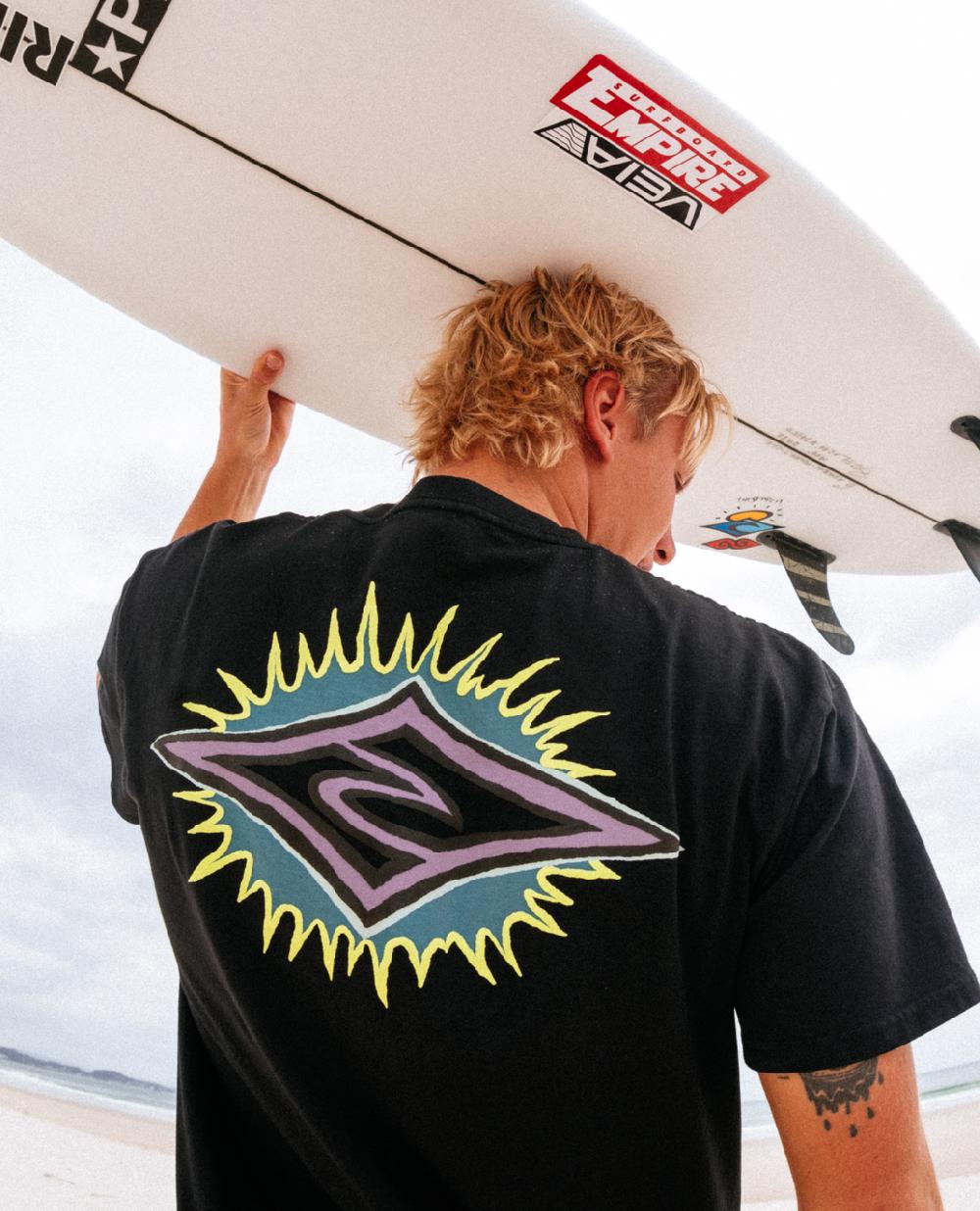 rip curl Raw Burst Tee