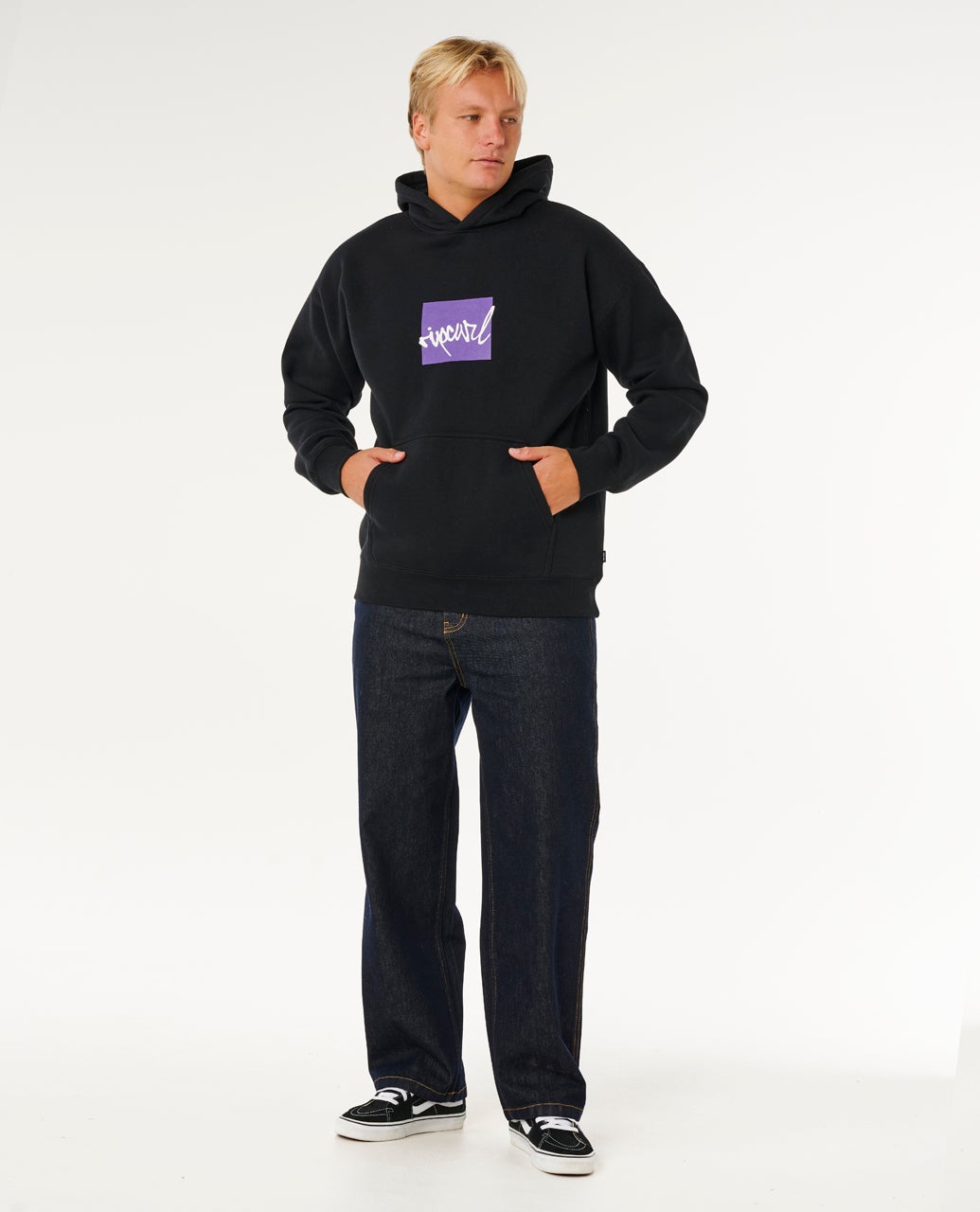 Rip Curl Rip Script Icon Hood