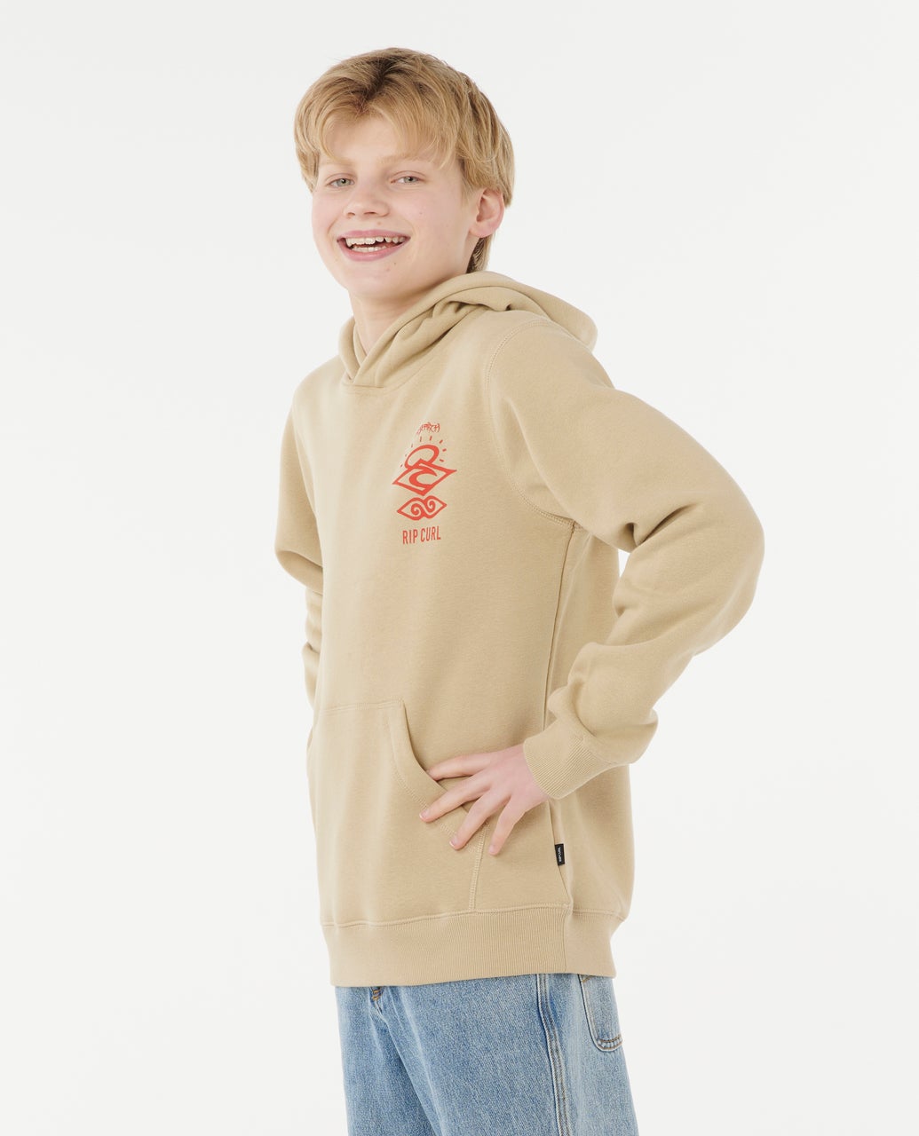 Rip Curl Search Icon Hood - Kids