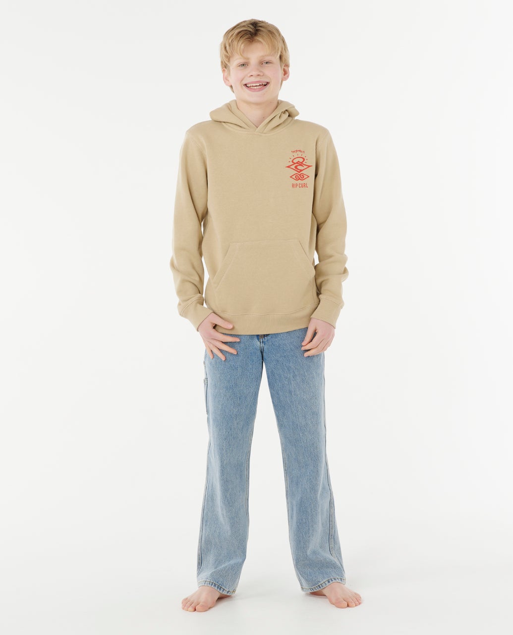 Rip Curl Search Icon Hood - Kids