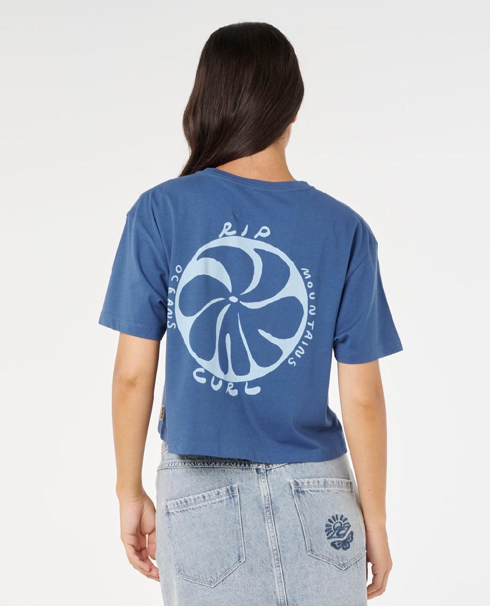 Rip Curl Shore Break Crop Tee