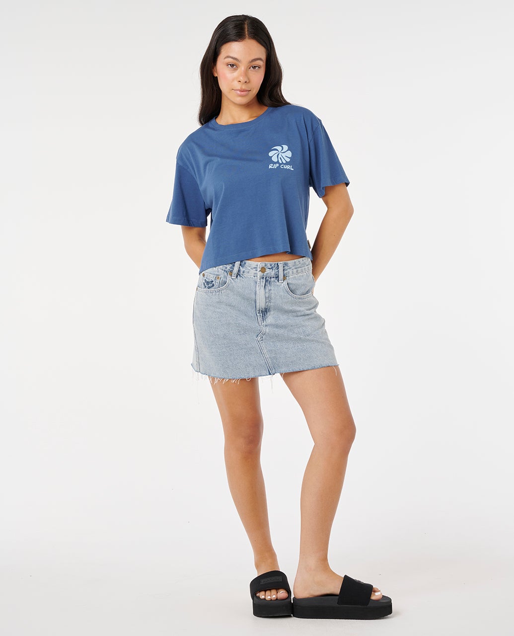 Rip Curl Shore Break Crop Tee