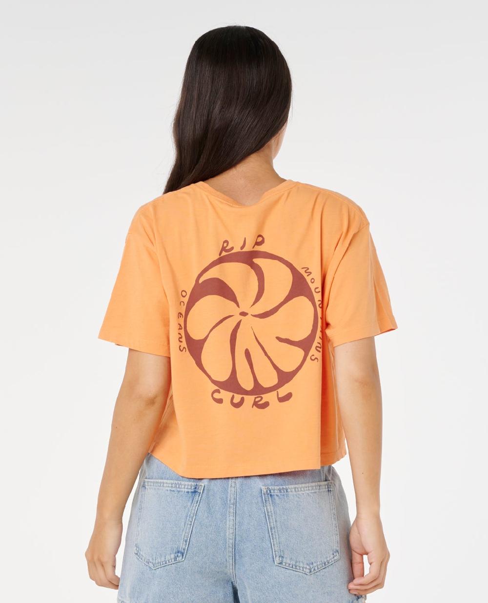 Rip Curl Shore Break Crop Tee