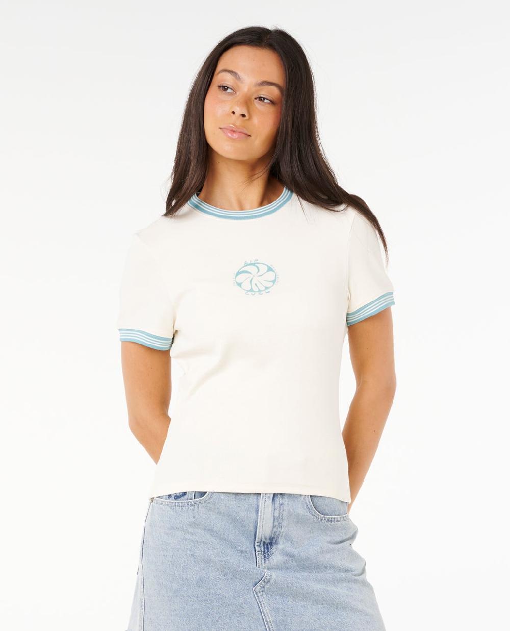 rip curl Shore Break Fitted Tee