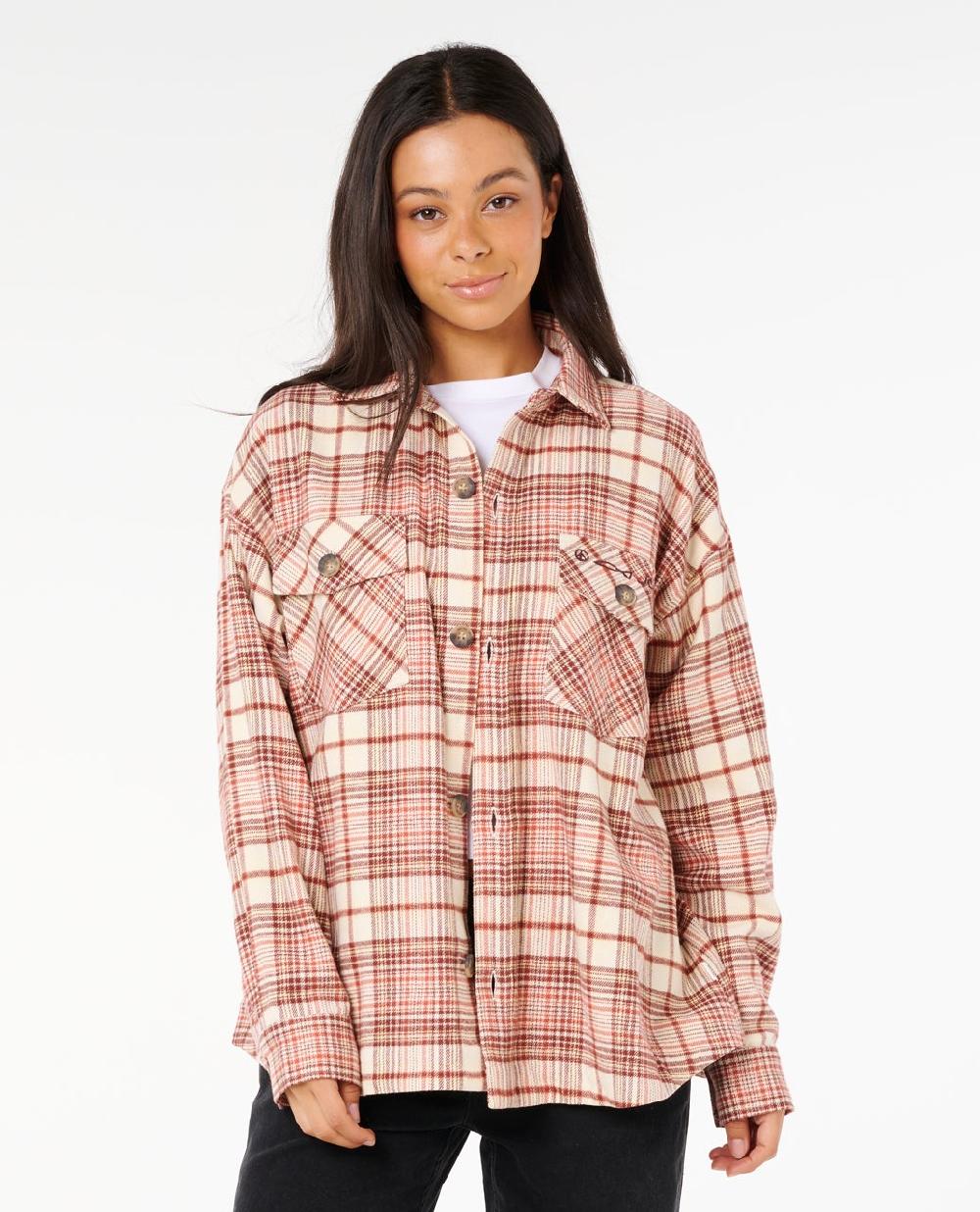 rip curl Shore Break Flannel Shirt