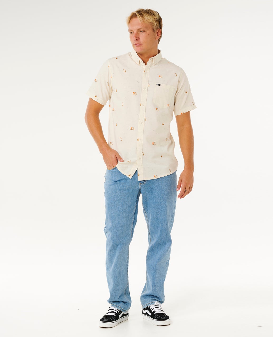 Rip Curl Skelly Breach Short Sleeve Shirt