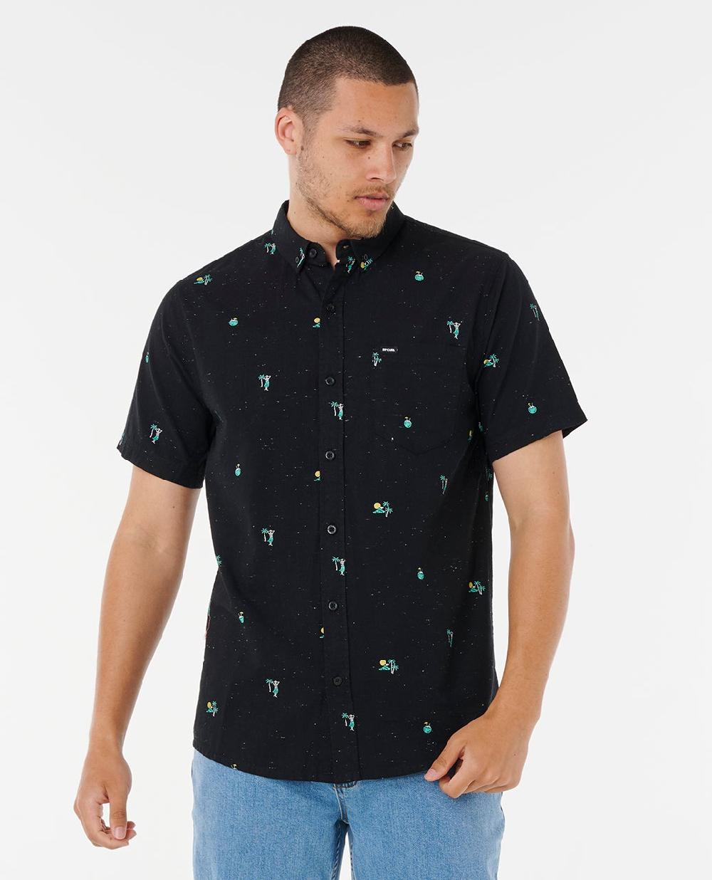 rip curl Skelly Breach Short Sleeve Shirt