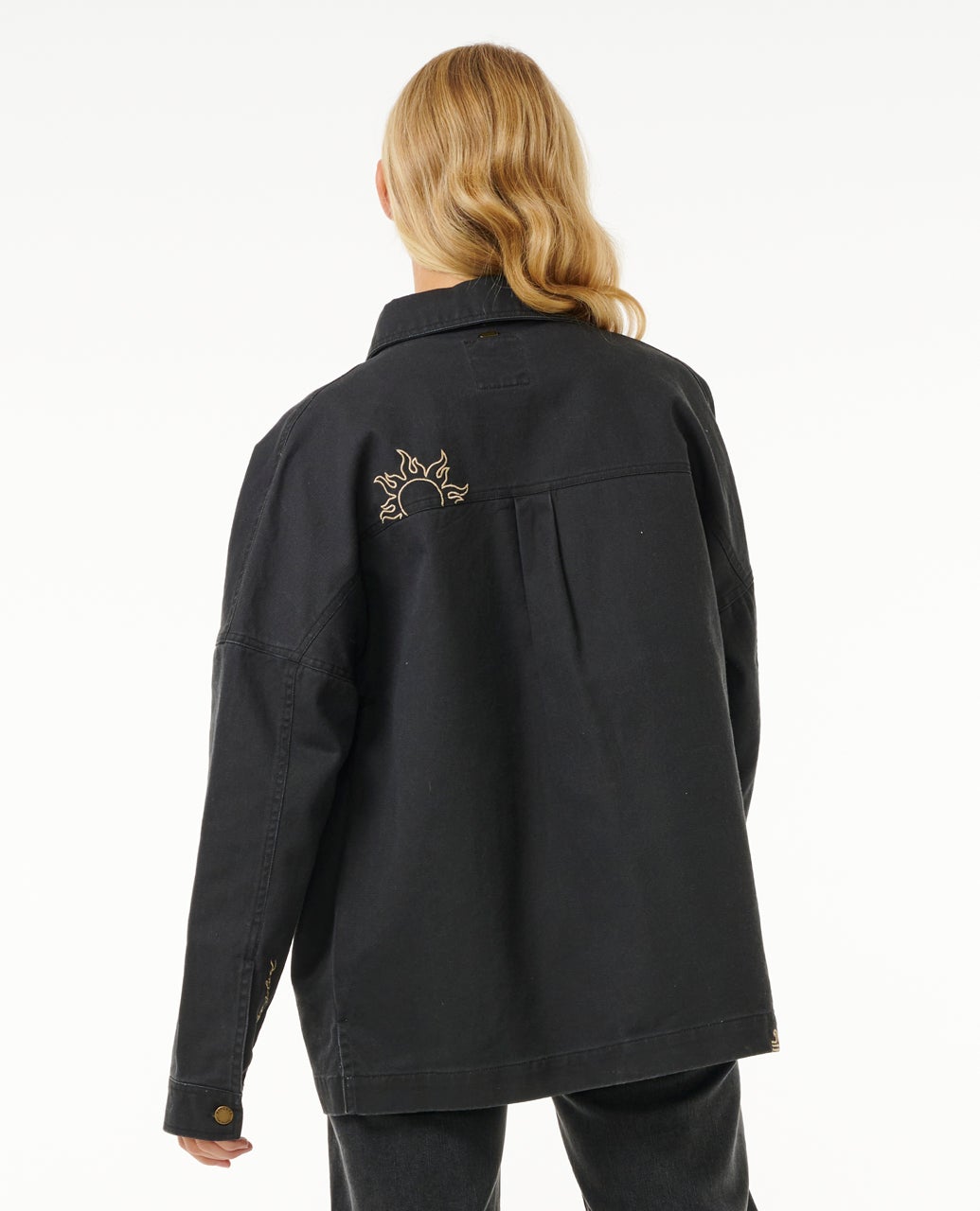 Rip Curl Soleil Embroidered Denim Jacket
