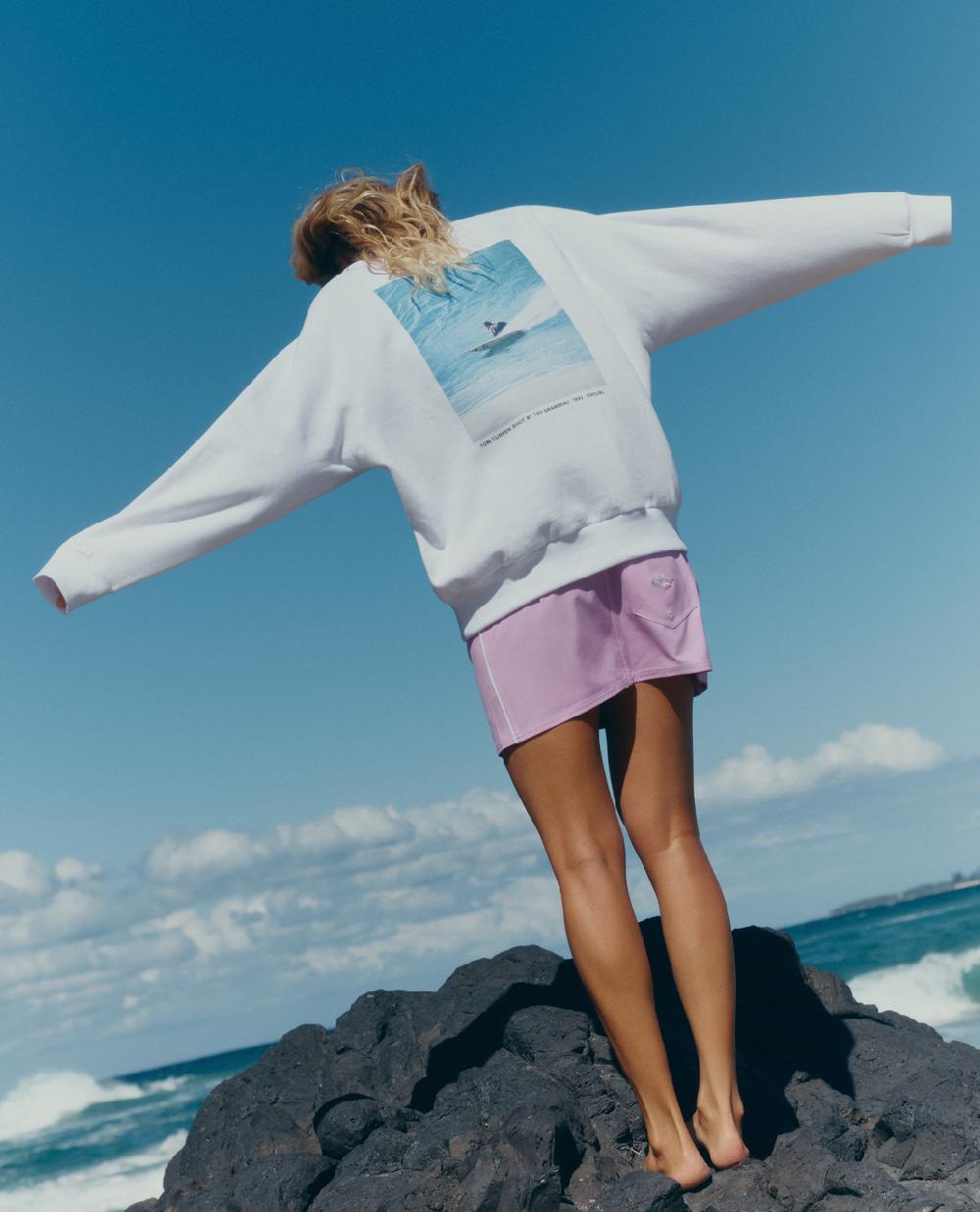 rip curl Stephanie Gilmore Curren Relaxed Crew