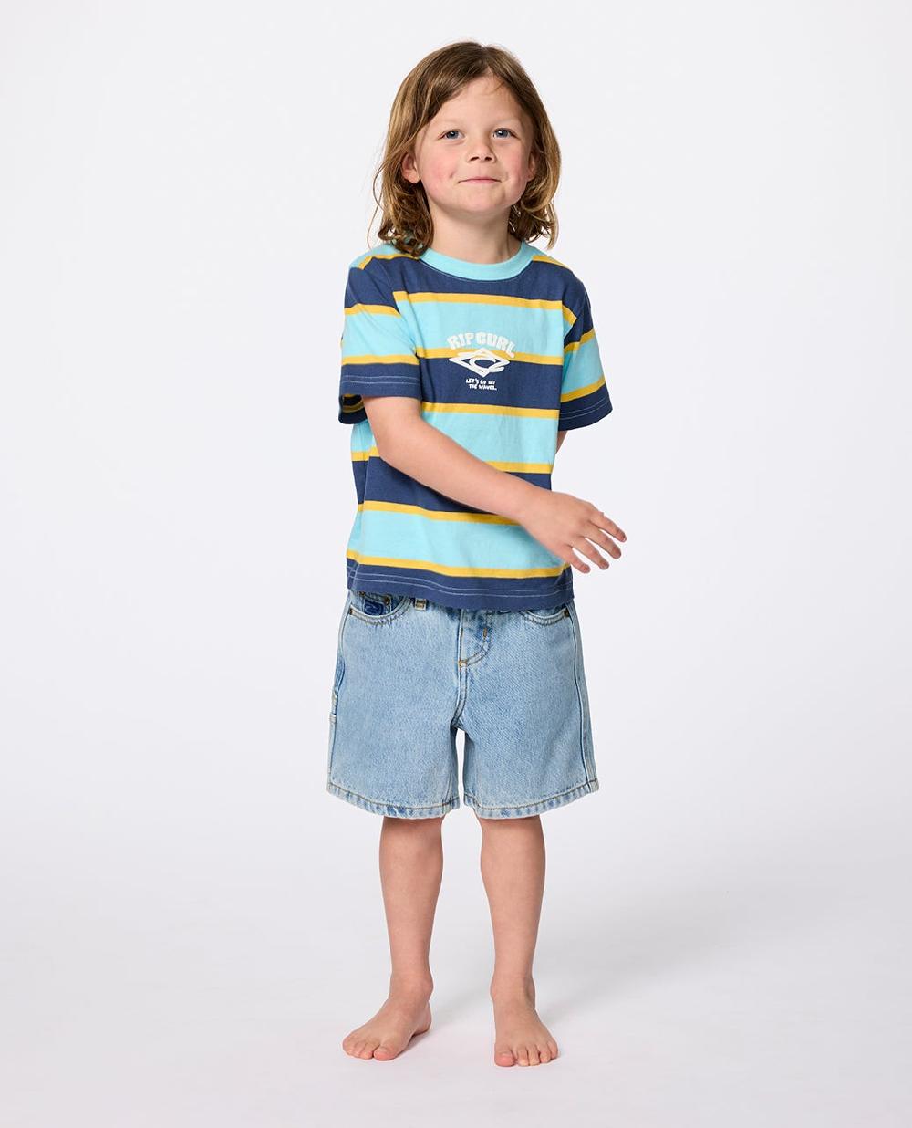Rip Curl Stripe Tee - Kids