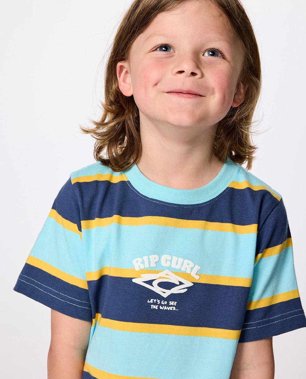Rip Curl Stripe Tee - Kids