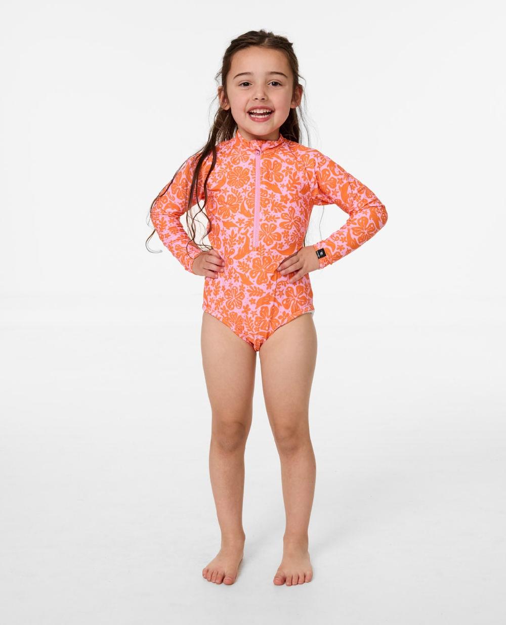 Rip Curl Sun And Swell Long Sleeve Surfsuit - Kids