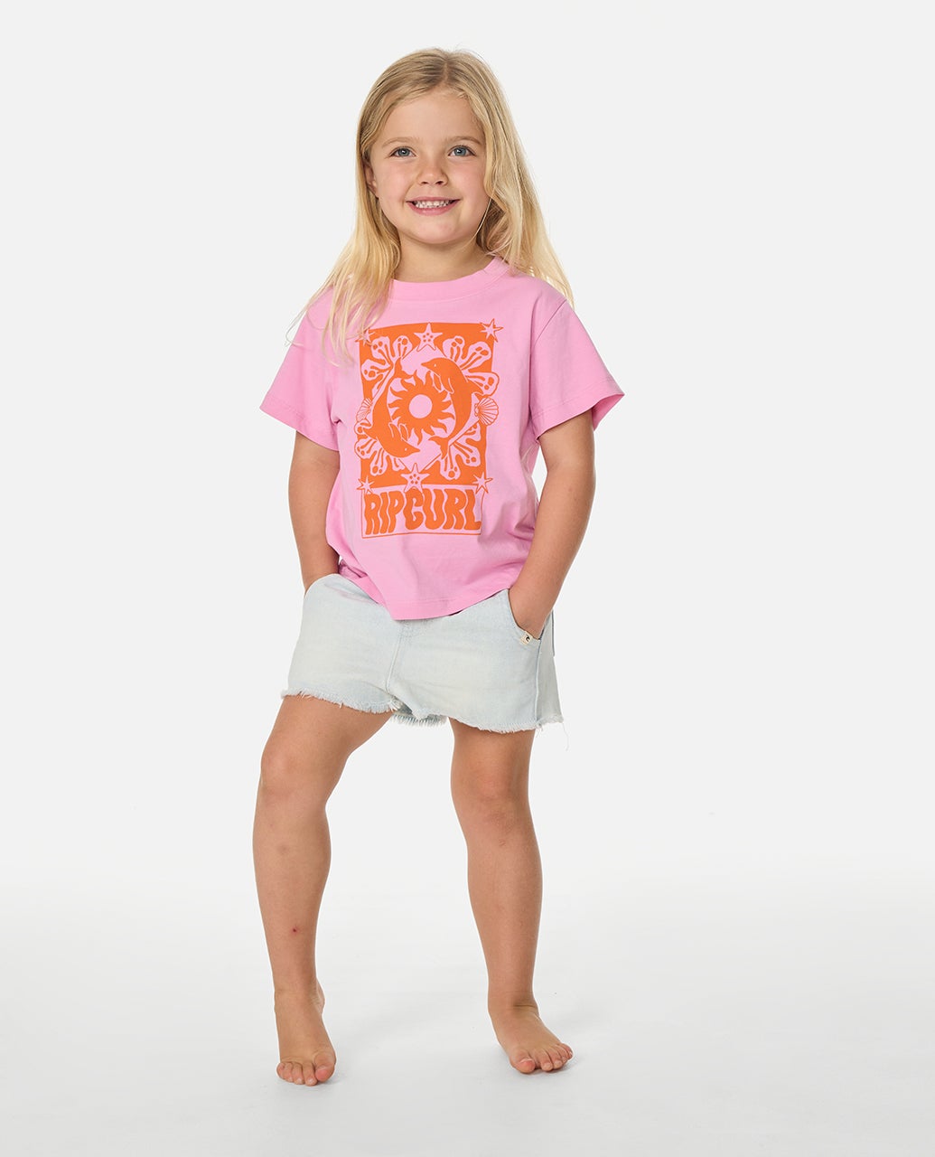 Rip Curl Sun Swell Dolphin Tee - Kids